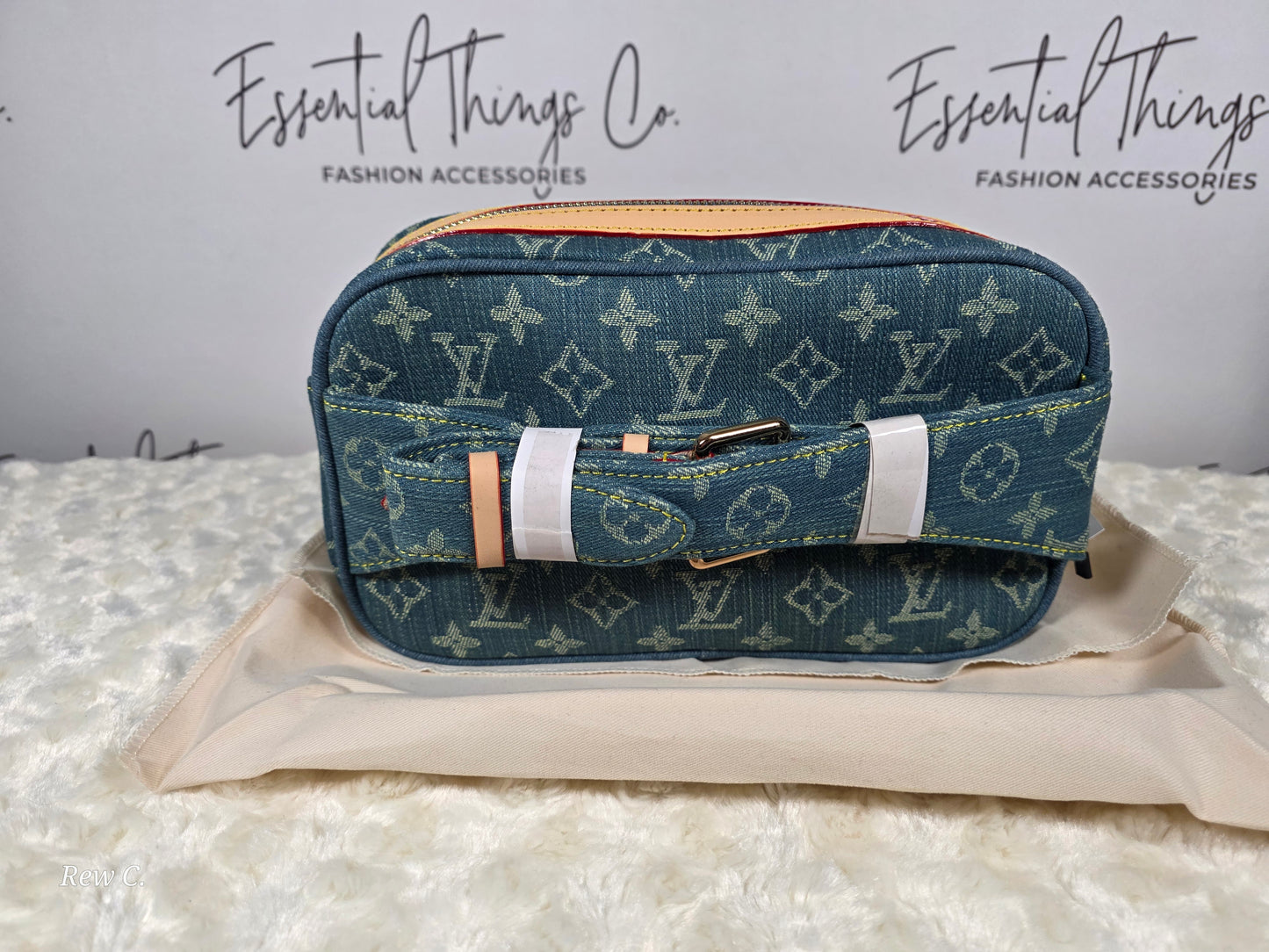 LV Monogram Denim Bag