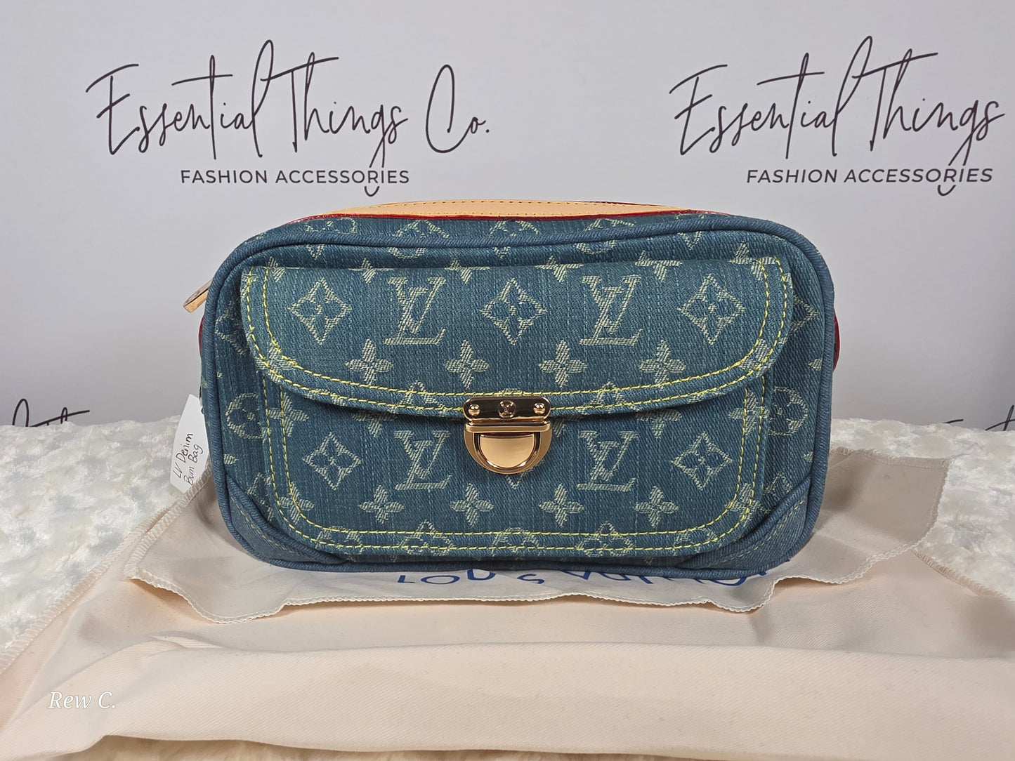 LV Monogram Denim Bag