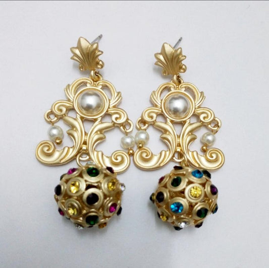 Royal Dangle Earrings